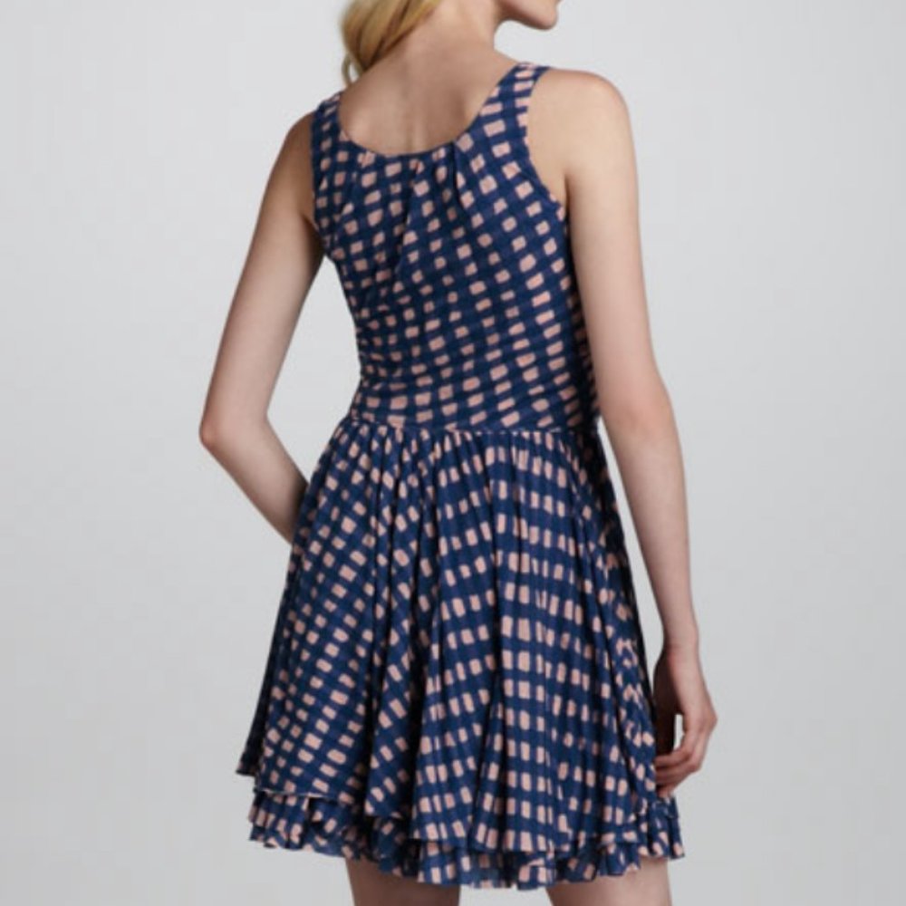 MARC by Marc Jacobs Molly Check-Print Jersey Dress - Picture 2 of 9